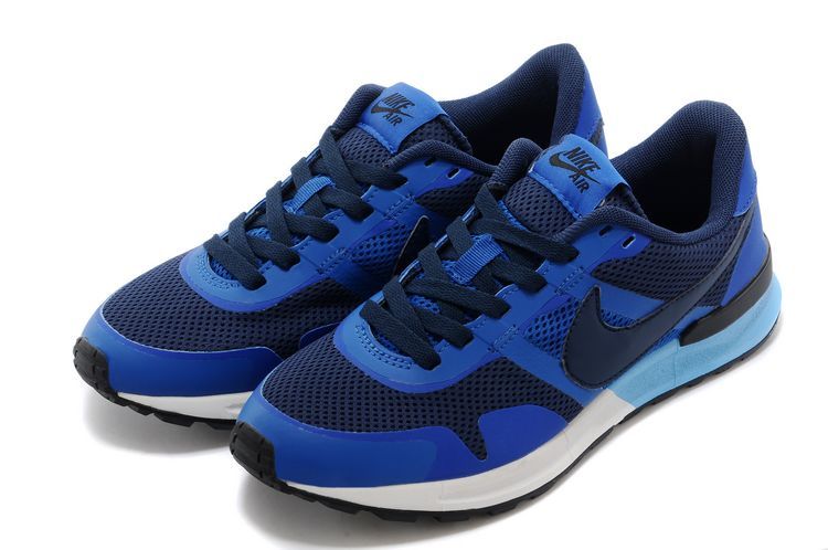 Nike Air Pegasus 8330 3M Running Shoes Black Blue White - Click Image to Close